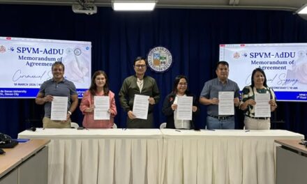 AdDU Signs MOA for the 28th National Physics Conference