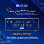 AdDU SAS and SBG Students Named Regional Winner for the 2025 Tourism Start-Up Challenge of CHED RO XI