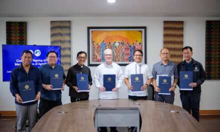 AdDU Holds Ceremonial Signing of Memorandum of Agreement with St. Alphonsus Theological and Mission Institute (SATMI)