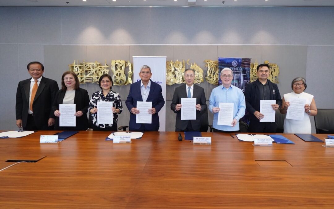 Ateneo de Davao University Signs a Memorandum of Agreement with BDO Foundation, Inc.