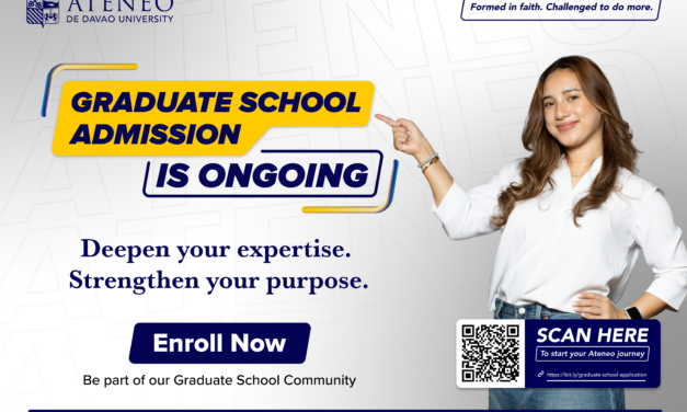 Ateneo de Davao Graduate School: Enrollment is Now Open!