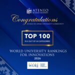 ADDU in the TOP 100 of the 2026 World University Rankings for Innovation (WURI)