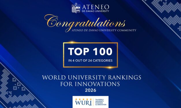 ADDU in the TOP 100 of the 2026 World University Rankings for Innovation (WURI)