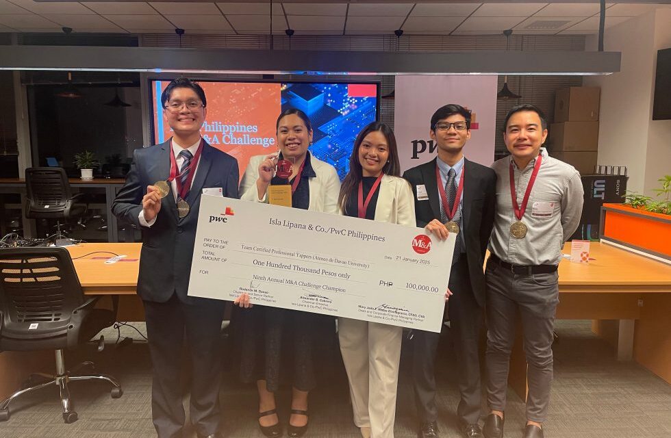 AdDU scores three-peat Championship in the 9th PwC PH M&A Challenge