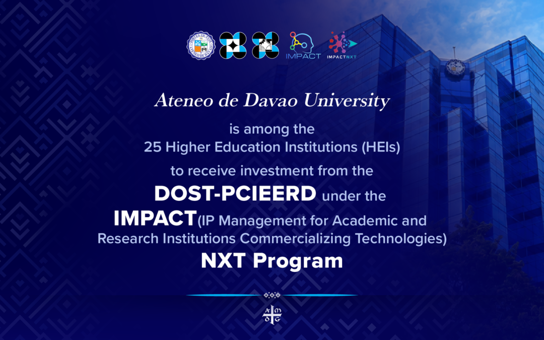 ADDU Receives DOST-PCIEERD Support Under P136-M IMPACT NXT Program
