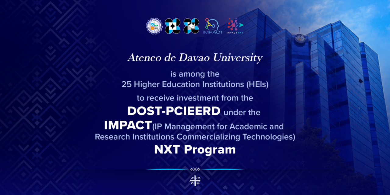 ADDU Receives DOST-PCIEERD Support Under P136-M IMPACT NXT Program