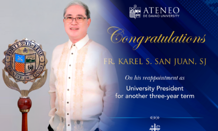 Fr. San Juan Reappointed as University President for Second Term