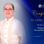 Fr. San Juan Reappointed as University President for Second Term
