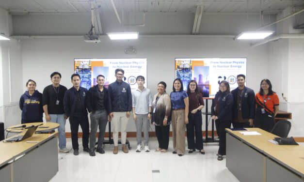 Physics Dept Hosts Lecture on Nuclear Energy in the Philippines
