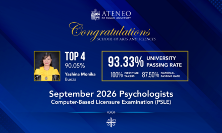 ADDU Grad Places 4th Nationwide, Posts 93.33% Passing Rate in Sept 2026 PSLE