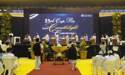315 Nursing Sophomores Capped and Pinned in AdDU School of Nursing’s 23rd Candlelight Ceremony