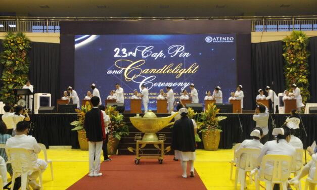 315 Nursing Sophomores Capped and Pinned in AdDU School of Nursing’s 23rd Candlelight Ceremony