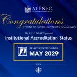ADDU Granted Institutional Accreditation Status by FAAP