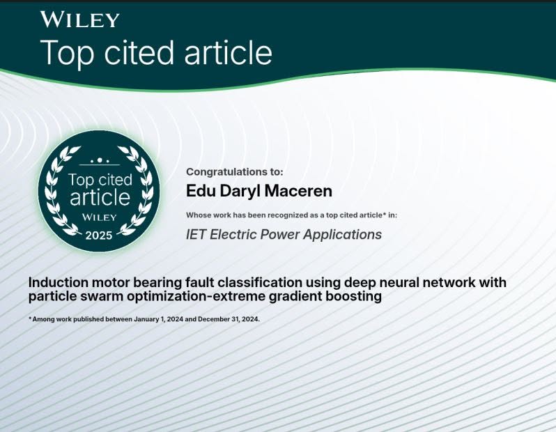 SEA Professor’s Work Named Top Cited Article by Wiley