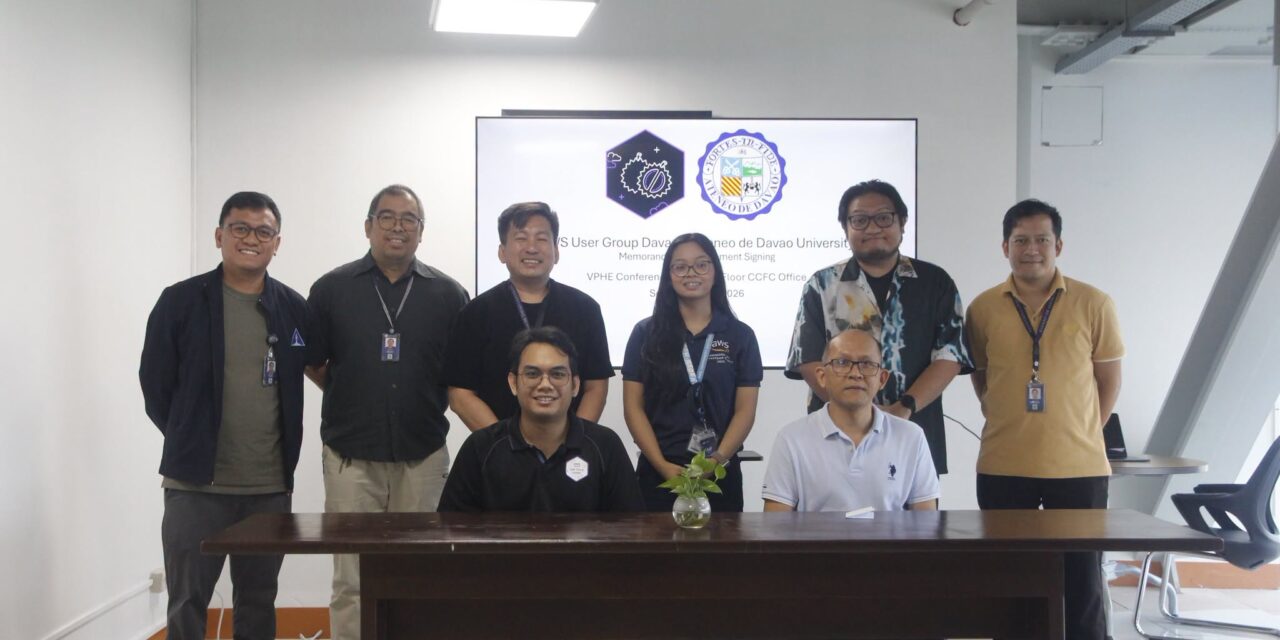 ADDU, AWS User Group Davao Seal Partnership at AWS Community Day 2026
