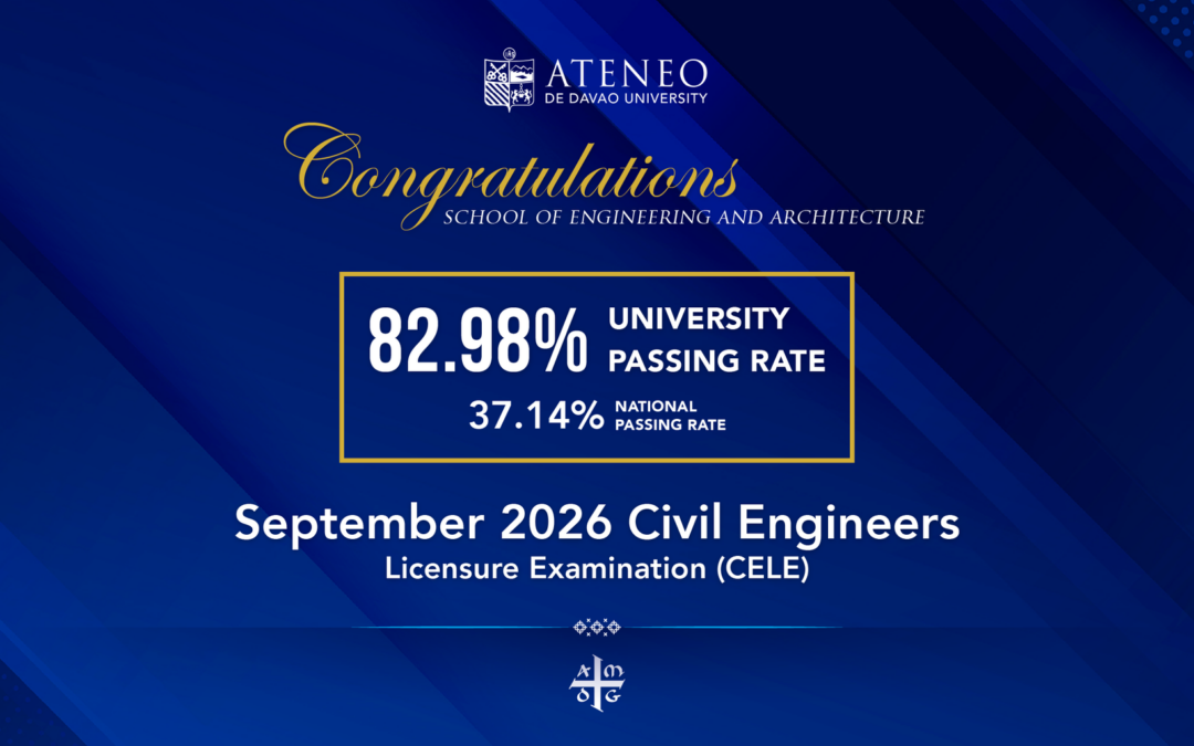 ADDU Produces 39 New Civil Engineers in Sept 2026 CELE
