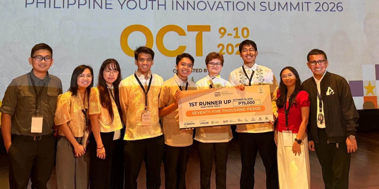 Robotics Engineering Students Place 1st Runner-Up at Enactus PH National Competition