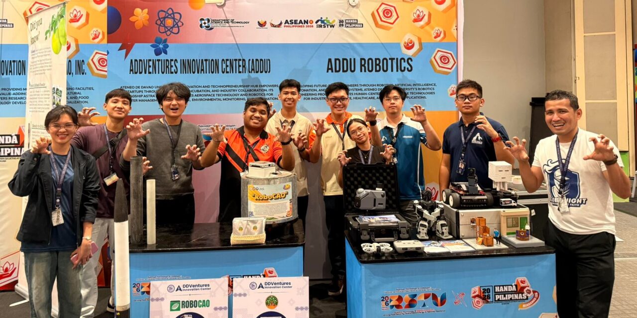 ADDU Robotics, ADDVentures Exhibit at Handa Pilipinas, DOST XI RSTW