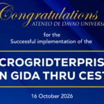 ADDU Earns DOST Community Impact Award for Microgrid Project