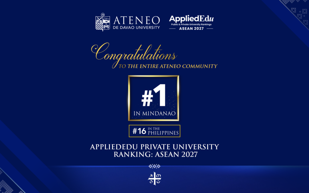 ADDU Leads Mindanao Private Universities in AppliedEdu 2027