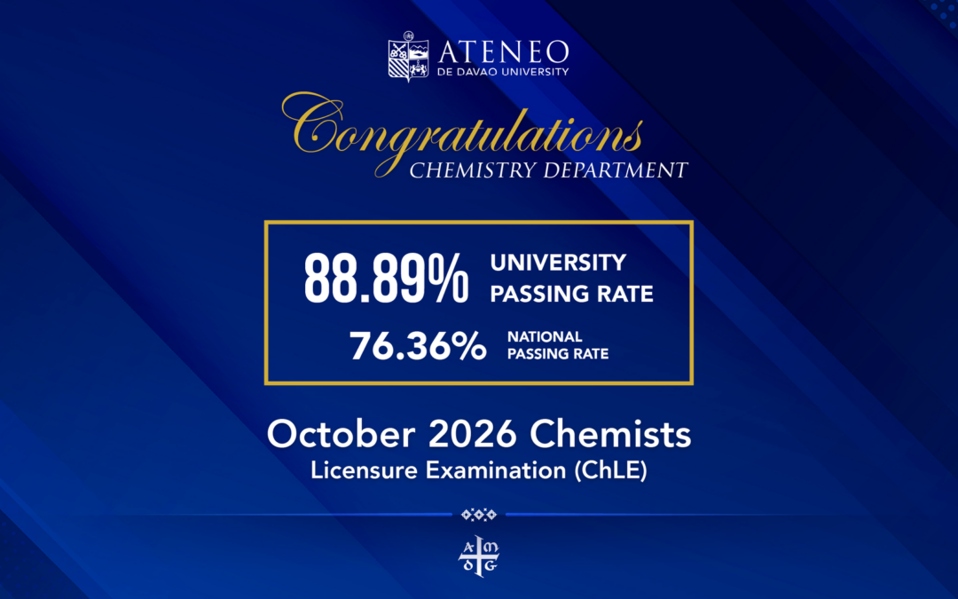 ADDU Welcomes 8 New Registered Chemists with 88.89% Passing Rate