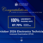ADDU Achieves 100% Passing Rate in Oct ’26 Electronics Technician Licensure Exam